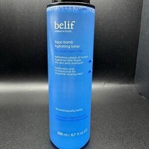 Belif Aqua Bomb Hydrating Toner Full Size 6.7oz New